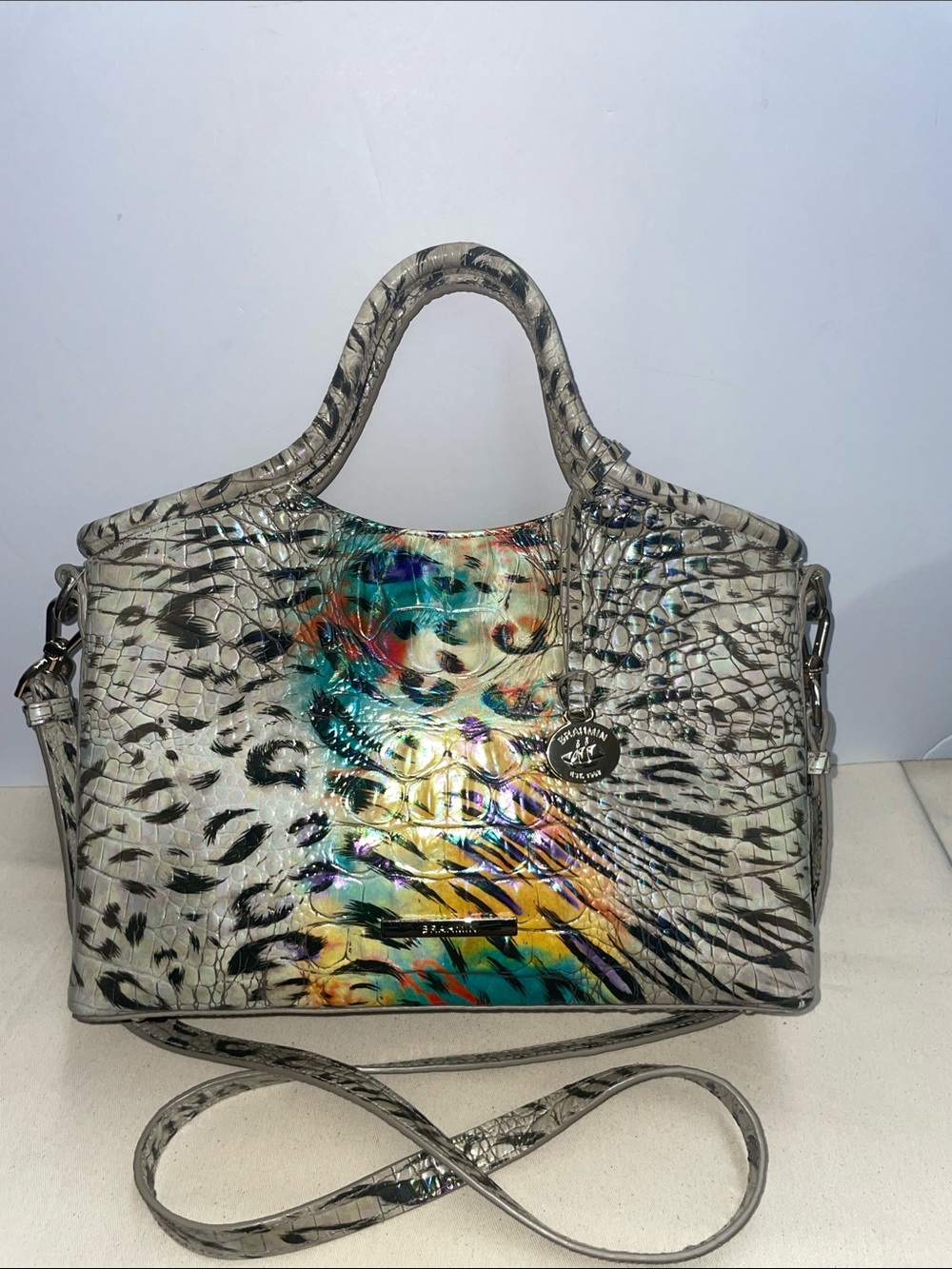 Brahmin Small ‘Elaine’ Melbourne Satchel